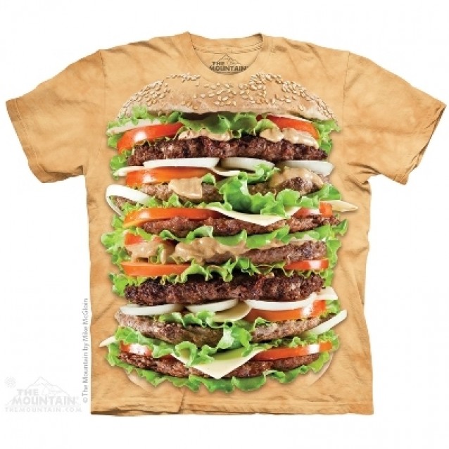  Epic Burger - Food T Shirt The Mountain