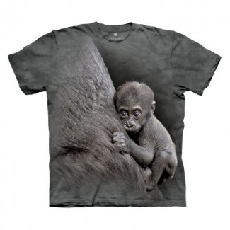 Kibibi Baby Lowland Gorilla  T Shirt Mountain OL 