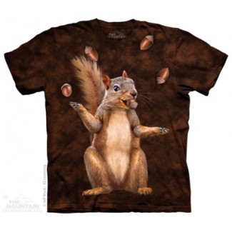 Nut Juggler Squirrel-  Shirt The Mountain