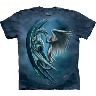 Мъжка тениска Ангел и Дракон The Mountain