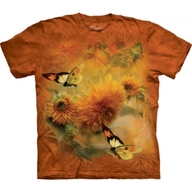 Sunflowers & Butterflies - T Shirt The Mountain