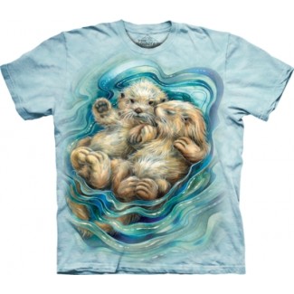 A Love Like No Otter - Animal T Shirt The Mountain