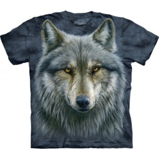 Warrior Wolf - Animal T Shirt The Mountain