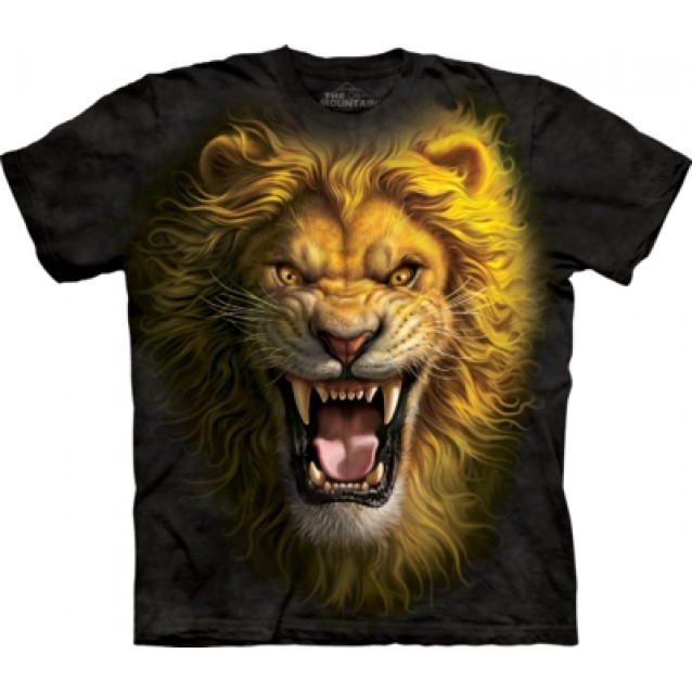 Asian Lion - T Shirt by The Mountain -3D детска тениска