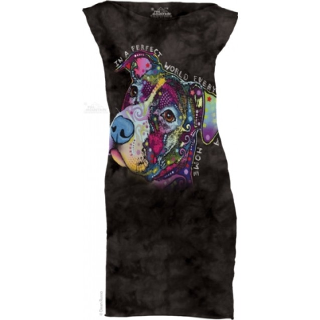 Perfect World - Womens Mini Dress The Mountain Perfect World - Womens Mini Dress The Mountain