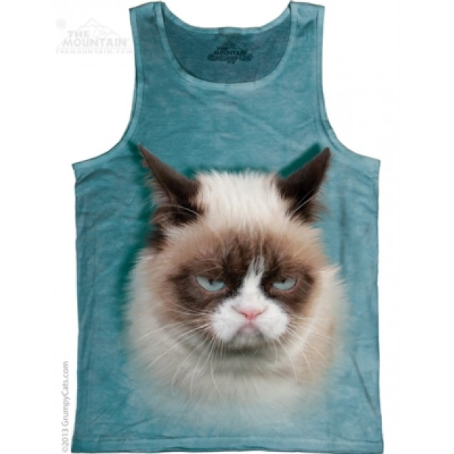 Grumpy Cat - Tank Top The Mountain Grumpy Cat - Tank Top The Mountain