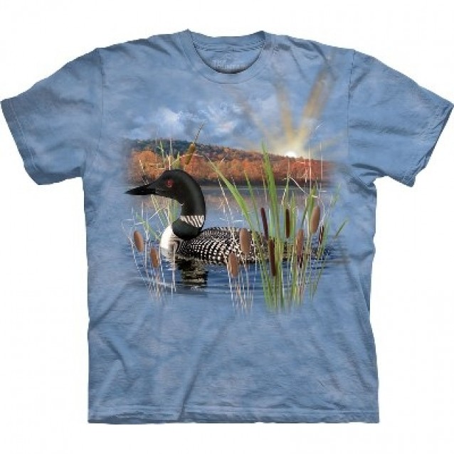 Loon - Birds T Shirt by the Mountain