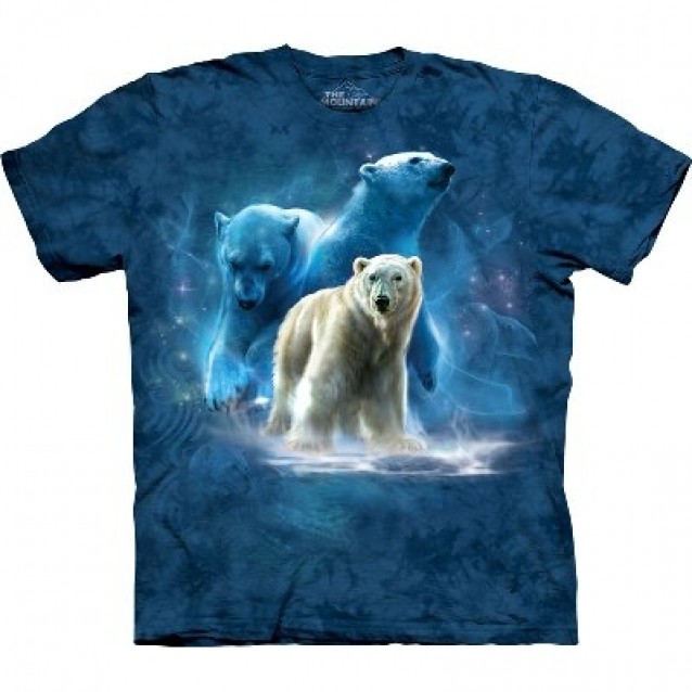 Мъжка тениска с полярна мечка The Mountain