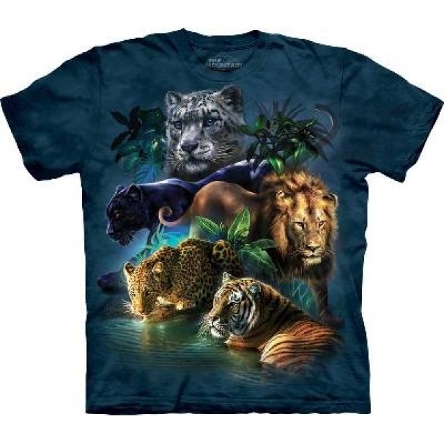 Детска тениска с тигри - Animal T Shirt by the Mountain