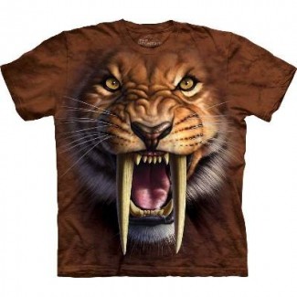 Дамска тениска със Съблезъб тигър