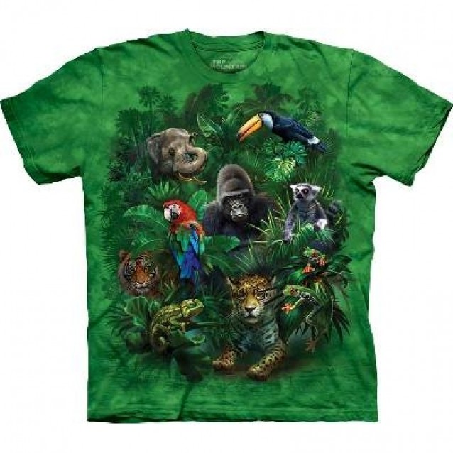 Jungle Friends - Zoo Animals T Shirt by the Mountain