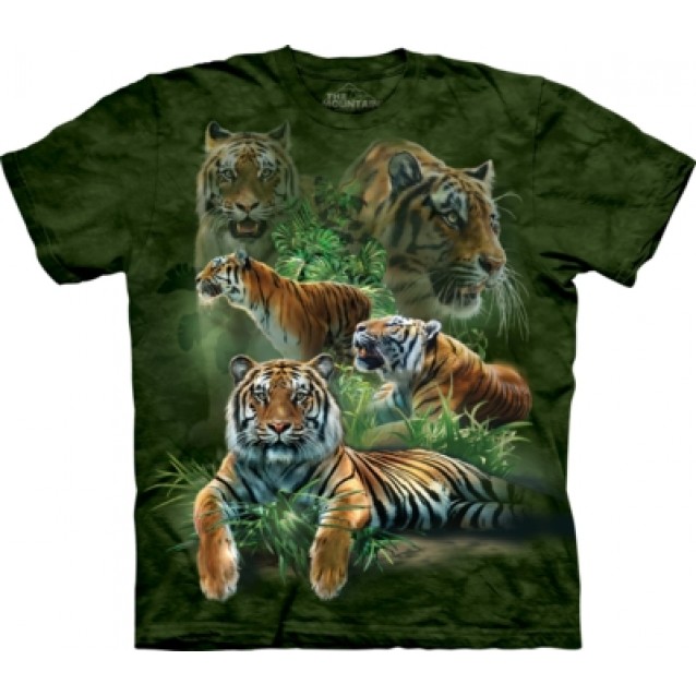 Детска тениска с тигри The Mountain