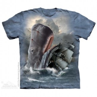 Moby Dick - Whale T Shirt The Mountain