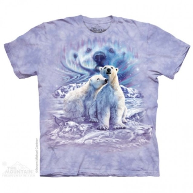 Find 10 Polar Bear Pair - Hidden Images T Shirt The Mountain
