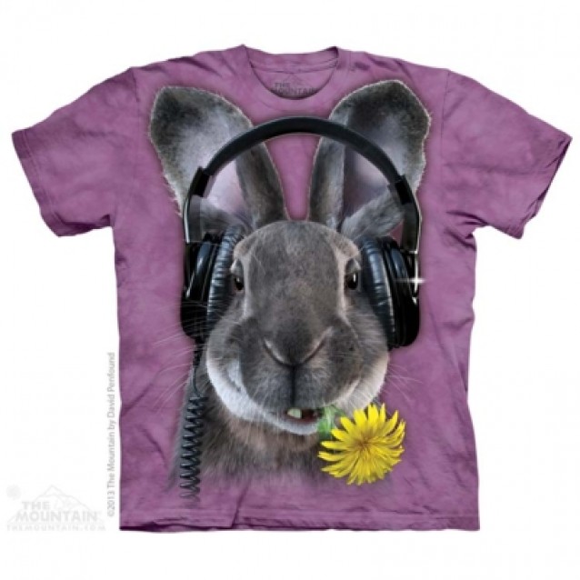 DJ Hiphop - Rabbit T Shirt The Mountain