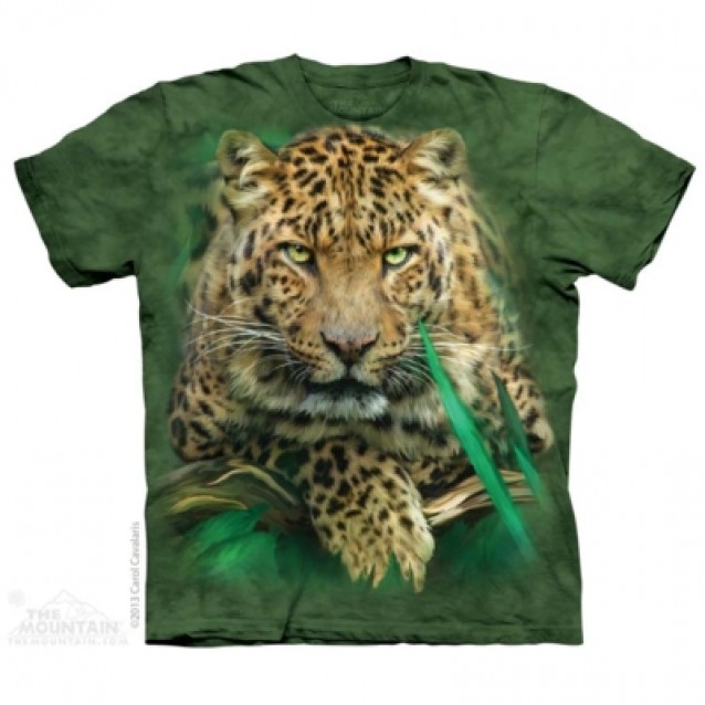 Дамска тениска с леопард The Mountain
