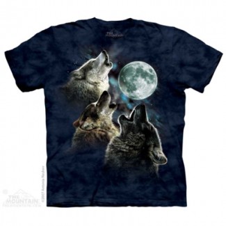 Дамска тениска с виещи вълци The Mountain
