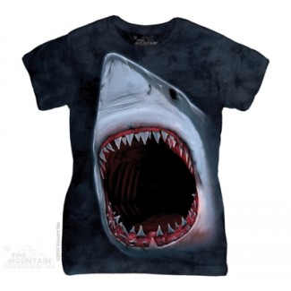 Shark Bite - Ladies T Shirt The Mountain