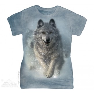 Snow Plow - Ladies T Shirt The Mountain