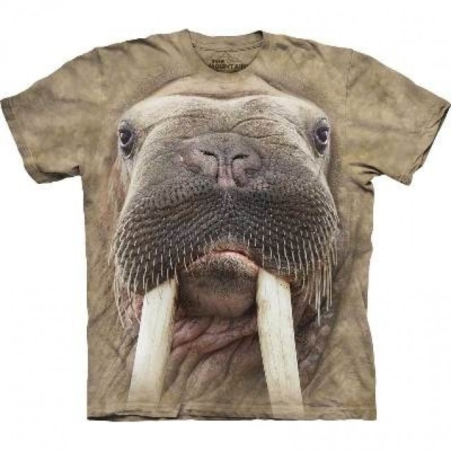 Walrus Face - Aquatic T Shirt Mountain