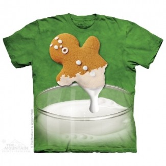  Gingerbread Dunk Attack - Christmas T Shirt The Mountain