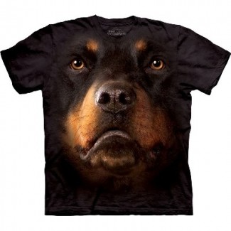 Мъжка тениска с куче Ротвайлер The Mountain