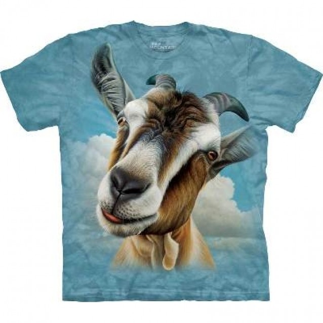 Дамска тениска с коза the Mountain