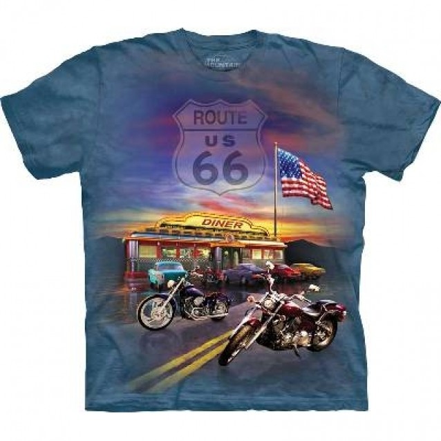 Мъжка тениска Route 66