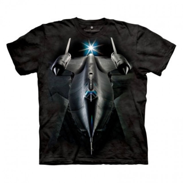 SR71 Blackbird  Plane T Shirt The Mountain OL 