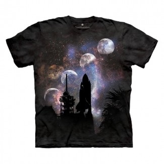 Columbia First Launch  Space TShirt Mountain OL