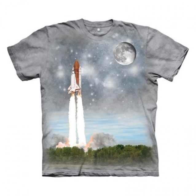 Final Flight to ISS  Space TShirt Mountain OL 