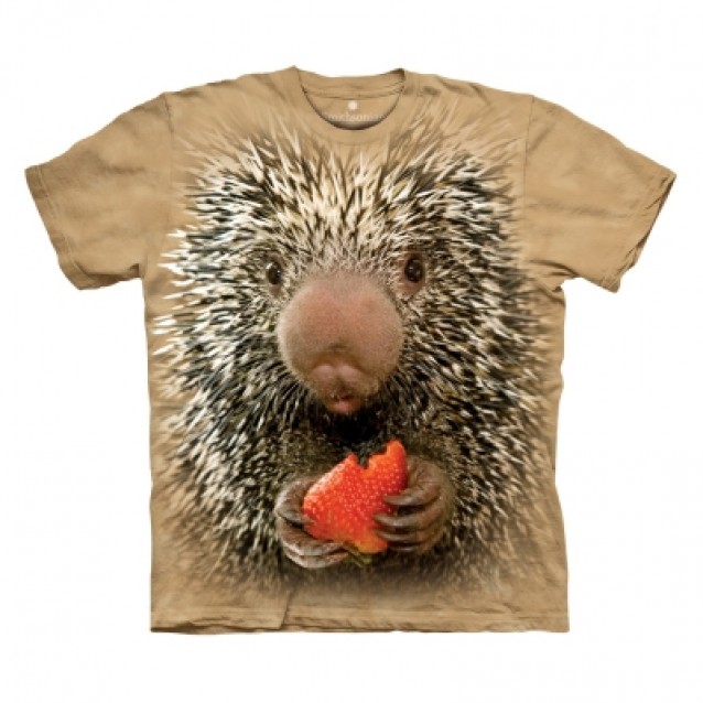 Big Face Baby Porcupine  T Shirt the Mountain OL