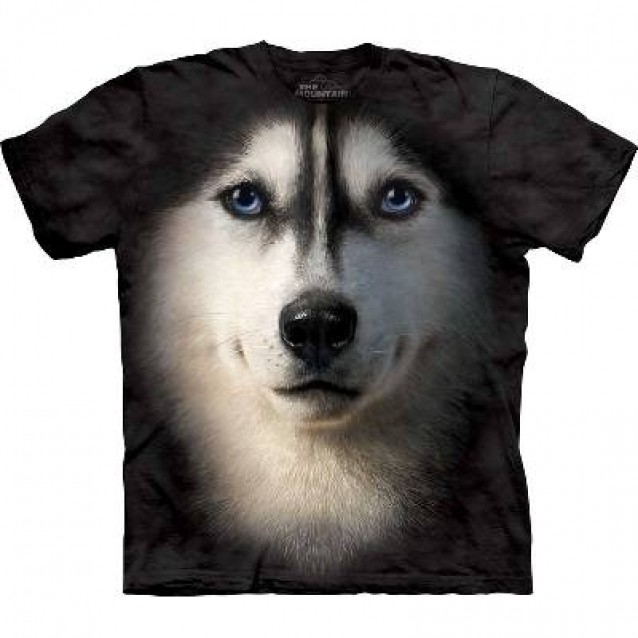 Детска тениска с Куче - Хъски