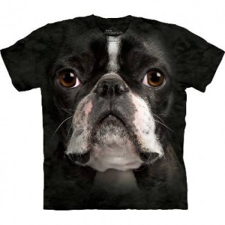 Дамска тениска с куче Бостън Териер