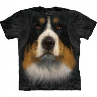 Дамска тениска с куче Бернезе